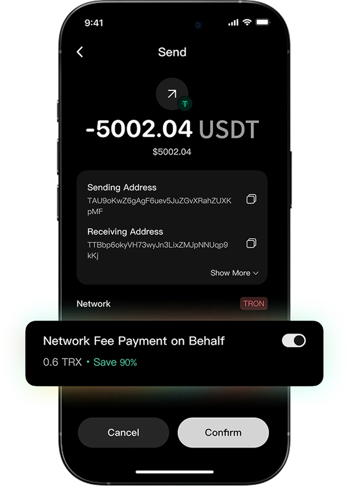 GM Wallet app screenshot